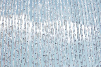 La Tenda CASA ALBI 2 Streifenvorhang transparent weiß 90 x 210 cm