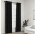 vidaXL Linen-effect blackout curtains 2 pcs. 140x245 cm