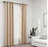 vidaXL Linen-effect blackout curtains 2 pcs. 140x225cm beige (321209)