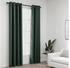vidaXL Linen-effect blackout curtains 2 pcs. 140x245 cm