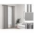 vidaXL Linen-effect blackout curtains 2 pcs. 140x245 cm