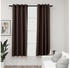 vidaXL Linen-effect blackout curtains 2 pcs. 140x175 cm taupe (321200)