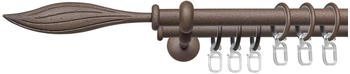 Liedeco Esp Blatt 16mm 2-läufig braun 240cm