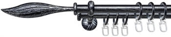 Liedeco Esp Blatt 16mm 2-läufig schwarz 240cm 33489011