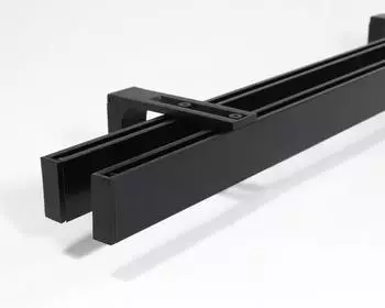 Deco-Raum Loft 80cm 2-Lauf schwarz