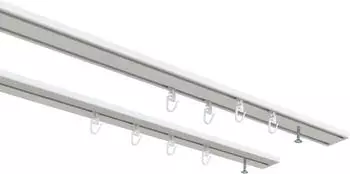 Indeko Wendeschiene 2-l&auml;ufig 300cm