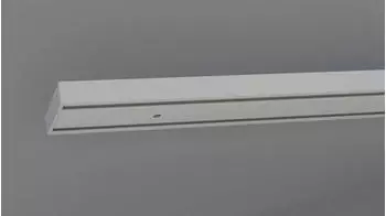 Indeko Objektschiene 2-l&auml;ufig 250cm wei&szlig;