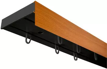 SN Deco SH (1) mit Blende 5cm 2-läufig 580cm schwarz-kirschholz