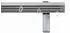 Garesa SMART 3-läufig 250cm Wand aluminium