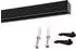 Deco-Raum Square eckig flach 330cm schwarz