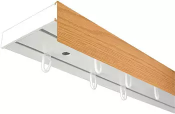 SN Deco SH (1) mit Blende 5cm 2-läufig 200cm weiß-eiche