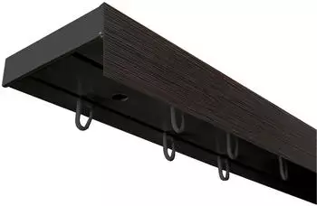 SN Deco SH (1) mit Blende 5cm 2-l&auml;ufig 360cm schwarz-wenge