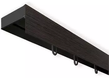 SN Deco SH mit Blende 1-l&auml;ufig 360cm schwarz-wenge