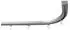 Garesa 400 1-läufig 410cm Bogen aluminium-natur