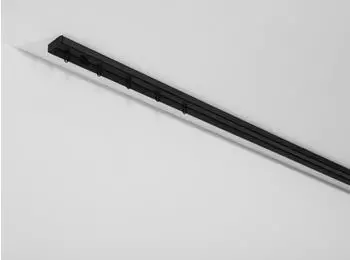 Gardinia GK1 schwarz 1-l&auml;ufig 210cm
