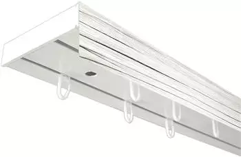 SN Deco SH mit Blende 2-l&auml;ufig 300cm wei&szlig;-esche