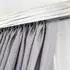 SN Deco SH mit Blende 2-läufig 300cm weiß-esche