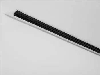 Gardinia GK1 schwarz 1-l&auml;ufig 150cm