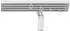Garesa SMART 4-läufig 180cm Wand weiß