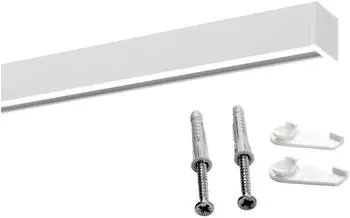 Deco-Raum Square eckig flach 60cm wei&szlig;
