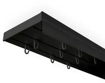 SN Deco SH (1) mit Blende 5cm 3-läufig 200cm schwarz
