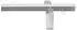 Garesa SMART 2-läufig 240cm Wand weiß