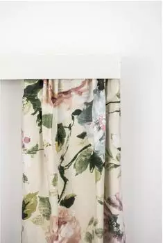 Garesa Kunststoffschiene mit Blende 1-l&auml;ufig 100cm Wand wei&szlig;