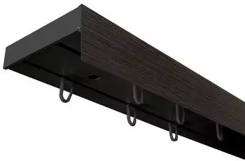 SN Deco SH (1) mit Blende 5cm 2-läufig 400cm schwarz-wenge