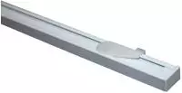 GARDINIA Vorhangschiene "Aluminium-Vorhangschienen Set 1-Lauf Lucy" 1 l&auml;ufig-l&auml;ufig