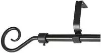 GARDINIA Gardinenstange "Set Metall" 1 l&auml;ufig-l&auml;ufig ausziehbar 1-Lauf