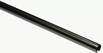 Gardinia Gardinenstange mit Innenlauf I Chicago titan 160 cm &Oslash; 20 mm