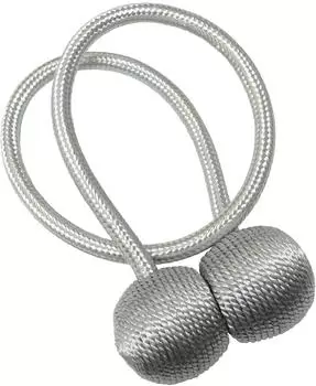 Gardinia Raffhalter Flex-S mit Magnet silber 48 cm