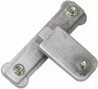 GARDINIA Gardinenstangenhalter "Kreuz Adapter" Serie Einzelprogramm Memphis &Oslash; 16 mm