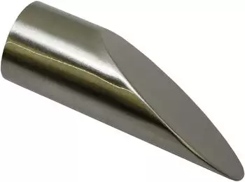 Gardinia Endst&uuml;ck Elypse f&uuml;r Chicago edelstahl-optik &Oslash; 20 mm 2 Stk.