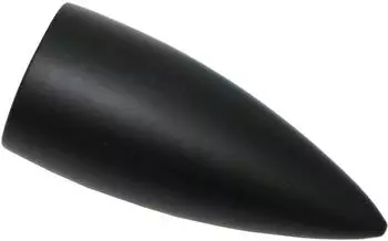 Gardinia Endst&uuml;ck Patrone f&uuml;r Memphis schwarz &Oslash; 16 mm 2 Stk.