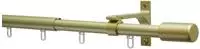 GARDINIA Gardinenstange "Gardinenstangen Set Thasos" &Oslash; 19 mm 1 l&auml;ufig-l&auml;ufig...