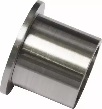 Gardinia Wandlager für Memphis edelstahl-optik Ø 16 mm 2 Stk.