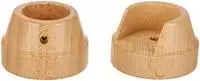 GARDINIA Gardinenstangenhalter "Wandlager f&uuml;r &Oslash; 28 mm Holz" Serie