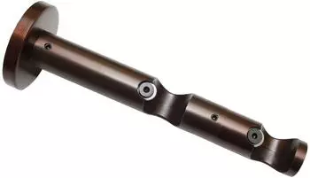 Gardinia Wandtr&auml;ger offen 2-l&auml;ufig f&uuml;r Chicago bronze &Oslash; 20 mm