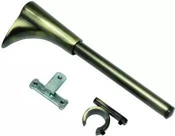 Gardinia Universaltr&auml;ger f&uuml;r Memphis messing-antik &Oslash; 16 mm