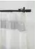 Gardinia Gardinenstangen Komplettset Innenlauf Thasos schwarz 100-190 cm Ø 19/22 mm