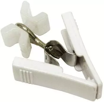 Gardinia X-Gleiter mit Klammer für 6 mm Laufkanal 20 Stk.