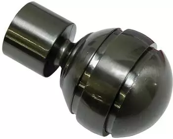 Gardinia Endstück Kugel für Chicago titan Ø 20 mm 2 Stk.