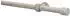 Gardinia Gardinenstangen-Set Shorty 1-Lauf Ø 25 mm - 160 cm - Castell-Eiche (36703)