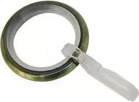 GARDINIA Gardinenring "Memphis" Serie Einzelprogramm Memphis &Oslash; 16 mm
