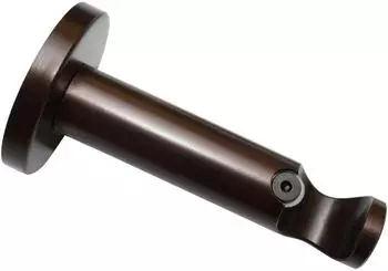Gardinia Wandtr&auml;ger offen 1-l&auml;ufig f&uuml;r Chicago bronze &Oslash; 20 mm