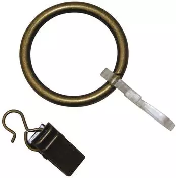 Gardinia für Ø 19 mm - Messing-Antik (30027)