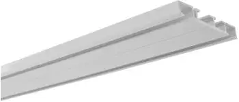 Gardinia Aluminium-Vorhangschiene 2-läufig 250cm (31612)