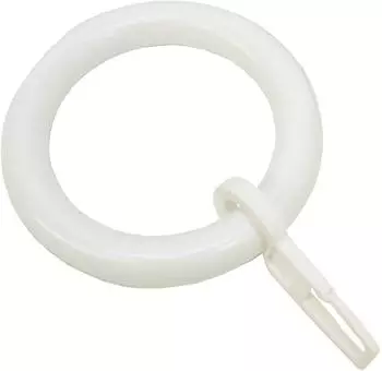 Gardinia Gardinenring f&uuml;r Bifo wei&szlig; &Oslash; 28 mm 10 Stk.