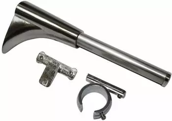 Gardinia Universaltr&auml;ger f&uuml;r Chicago edelstahl-optik &Oslash; 20 mm